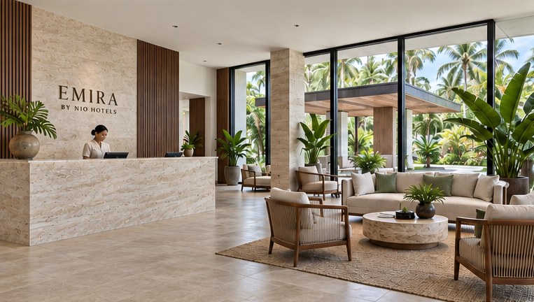 Emira's lobby, artist's impression